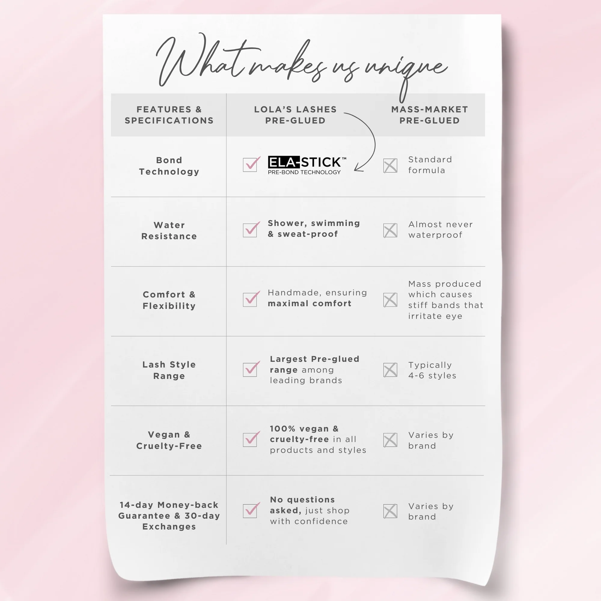 Pre-Glued Half Lashes Multipack - Image 4